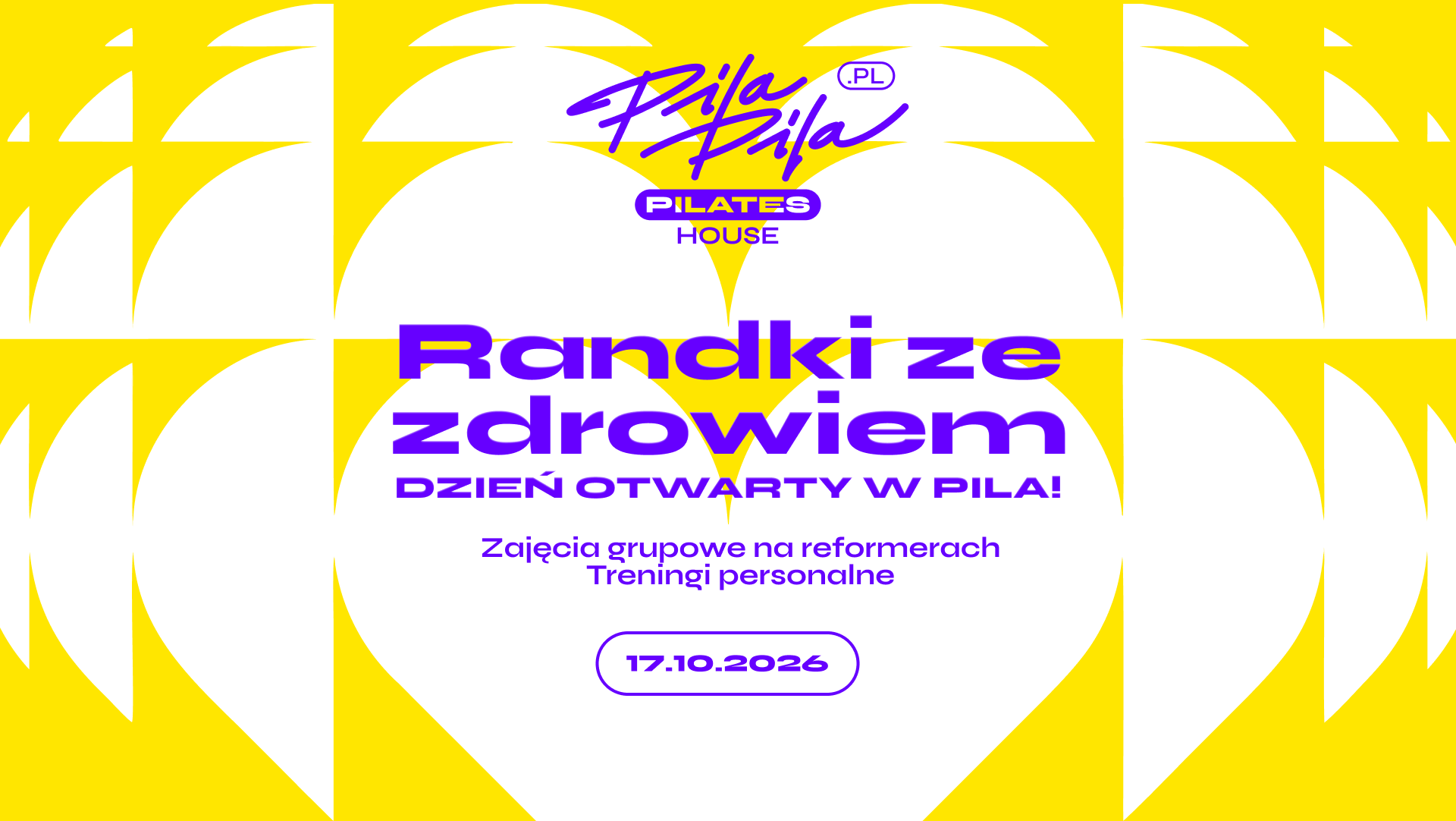 Randka ze&nbsp;zdrowiem 17.10 | Pilates reformer Lublin